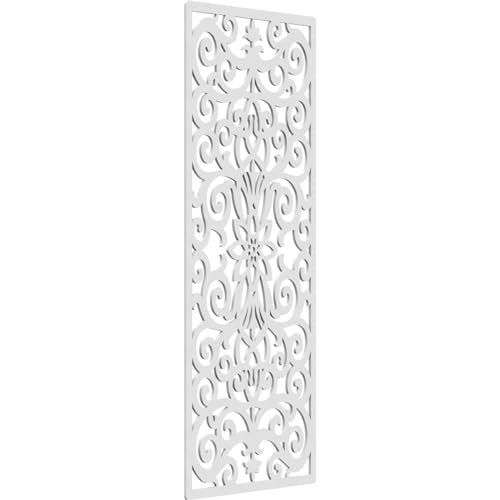Image of 23 3 /8 inchW x 59 3 /8 inchH x 3 /8 inchT Buel Decorative Fretwork Wall Panels in Architectural Grade PVC