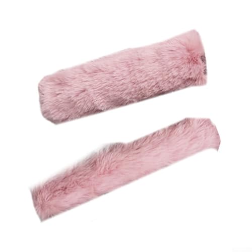 Upgrade Your Electric Bike Stylish and Warm Handle Cover for Cold Weather (pink)
