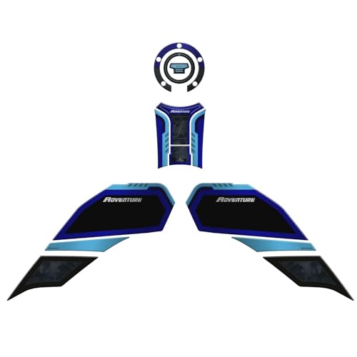 Kit autocollant 3D Tenere 700 Icon Blue pour vos aventures et roadtrips
