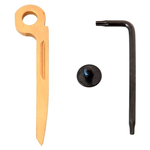 Leatherman Raspador de Carbono de Repuesto - Para Modelos MUT & MUT EOD, Bronce con Tornillo Negro