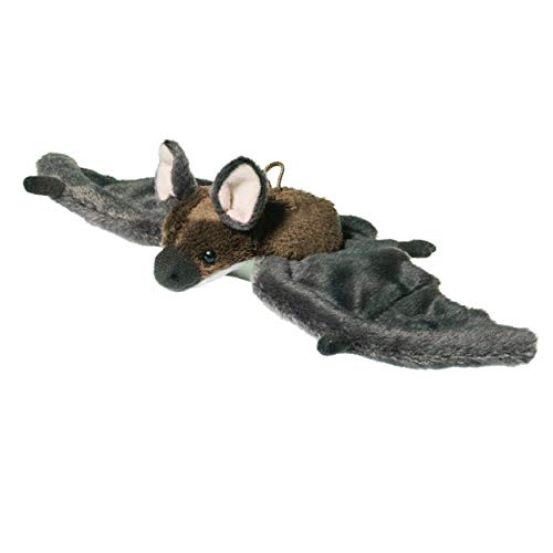 Teddy Hermann 92643 Fledermaus 24 cm Kuscheltier mit idealem Recyclinganteil (Füllmaterial)