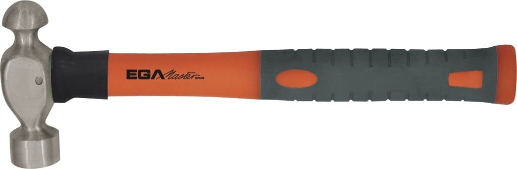 MARTILLO DE BOLA 450 GR. MANGO FIBRA DE VIDRIO INOX