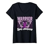 Photo Gallery donna lupus awareness warrior wear amante farfalla a nastro viola maglietta con collo a v Photo Gallery donna lupus awareness warrior wear amante farfalla a nastro viola maglietta con collo a v