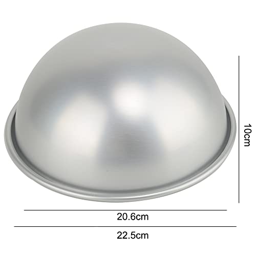 Kundalini 8Inch Ball Cake Pan Hemisphere Cake Pan Sphere Cake Pan Golf Ball Cake Pan Baseball Cake Pan Sport Ball Cake Pan Diy Birthday Cake Pan #TOP4