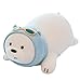 TBQYW Peluche Orso Polare Bianco, Cartone Animato We Bare Bears Bambola di Pezza, Morbido Divano Kawaii Cuscino Decorativo, Regalo per Bambini Ragazzi Ragazze 35 Cm