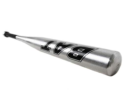 Racchetta da baseball BAT in alluminio (argento, 28")