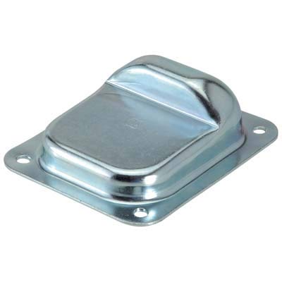 Marca: Generico 4392103 BATTENTE ARRESTO CANCELLO A FISSARE 380F COMBI In acciaio zincato. Base Mm. 130x160.ZINCATO MM 130X160
