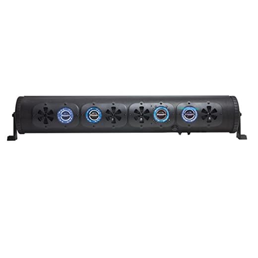 Bazooka 36 Inch G2 Bluetooth Party Bar Speaker & LED Illumination and Speaker System for Off Road, Golf Cart, Marine, and Outdoor | BPB36-G2