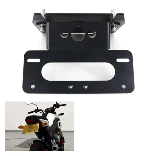 Support Arrière Queue Bien Rangé Grom MSX125 Finition Métal Rigide - 2