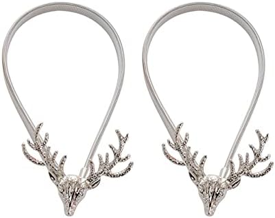 カーテンクリップ カーテンホルダー バックルクリップ 吊り下げタイバック カーテンアクセサリー カーテンデコレーション A(C 米国