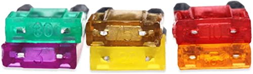 Fusible de voiture 3A 10A 20A 30A amp assortiment de lames pour auto