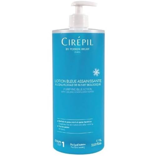 Cirepil Blue Lotion produit de soin peau sensible epilation corps