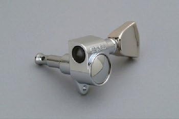 Grover Rotomatics 3x3 Chrome /Metal Keystone Buttons Allparts TK-7901-010