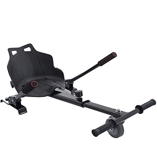 Racing-Sitzzubehör, Sitz Mit Hoverkart, Einstellbarer Hoverkart, Erwachsene und Kinder können Spielen, Fit 6.5 8 10inch Black