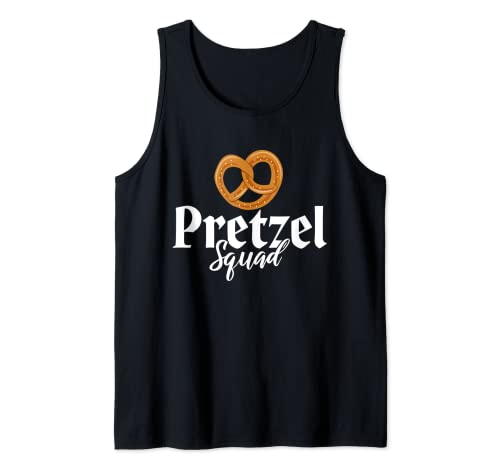 Pretzel Squad Funny Oktoberfest Pretzel Lover Celebre Camiseta sin Mangas