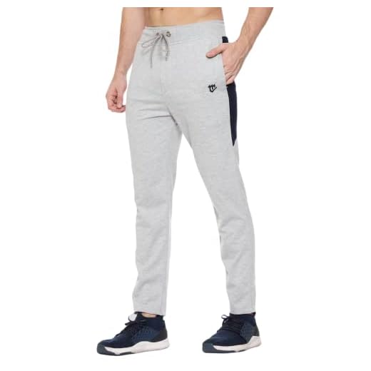 MARK LOUIIS Men's Regular Fit Track pants(ML-POTP-401_Off White_XXXXX-Large)