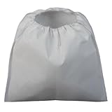 Ribimex PRCEN000/CF Prefiltro Autoestinguente per Aspiracenere, Bianco...