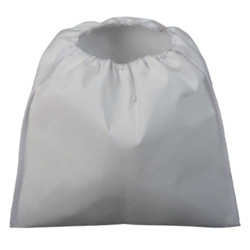 Ribimex PRCEN000/CF Préfiltre auto-extinguible pour aspirateur, blanc