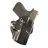 DeSantis Mini Scabbard OWB Leather Holster for Pistols and Revolvers - Open Carry Gun Holster for...