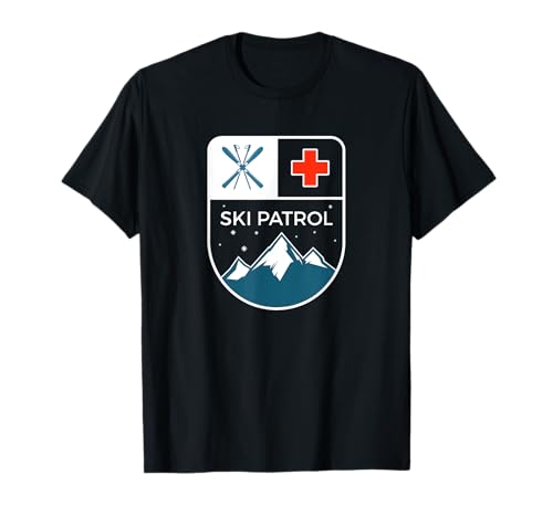 Ski Patrol Winter Slopes Skiing Snowboarding T-Shirt