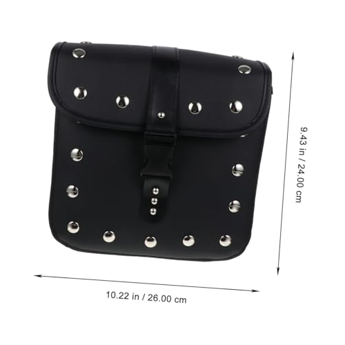 Alforja lateral para motocicleta, bolsa de silla de herramientas para coche, bolsa trasera para bicicleta, resistente y práctica para equipaje de moto y accesorios para deportes motorizados miniatura 2