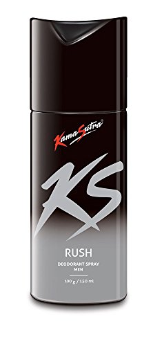 Image of Kama Sutra Deodorant Body Spray for Men, 150 ml (Rush) - Pack of 3