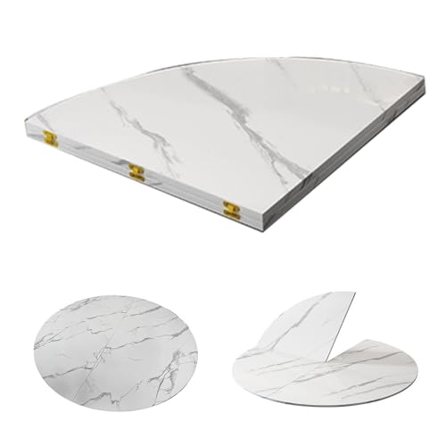 GIBUSHR 120/150/180cm ~` ܂肽݃e[ugbv C e[u V 4_܂肽݃e[ugbv rȂ ϖՐ z[p[eB[ Ɨp(White marble,200cm/79")