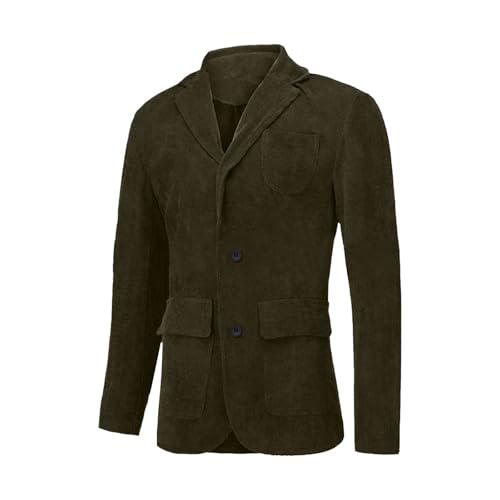 Mens Casual Blazer Vintage Notched Collar Suit Jacket Slim Lightweight Sport Coats Blazer with Pocket2
