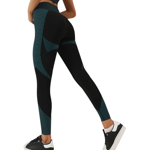 Leggings anticelulíticos para mujer, adelgazante sin costuras, leggings de compresión 3D, antiedema de labios para mujer, diseño estructurado de alta textura para yoga, fitness, entrenamiento, talla