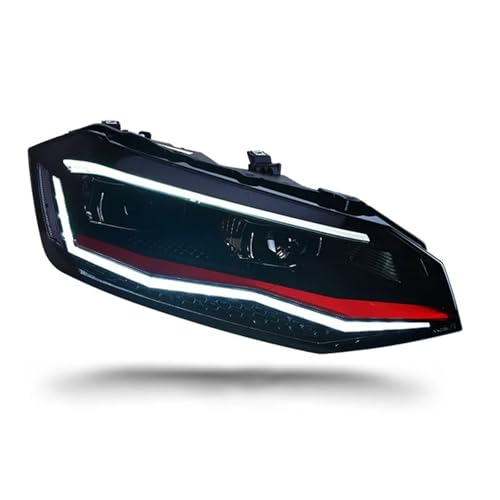 wbhCg VW Polo Plus 2019-2024 Ή LED wbhCgAZu tHO DRL u[L ^[VOiv vOAhvC(1 set red)
