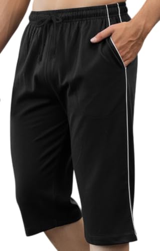 Image of FEEL TRACK Men's Regular Fit Three Fourth Capri