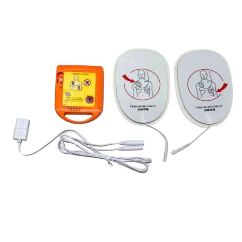 Image of Mini AED Training Device with Practice Pads, CPR Training Equipment, Adult and Child Training Modes