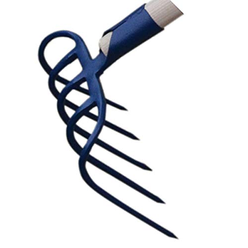 Outils perrin Croc à Fumier à Douille sans Manche, 5 Dents, 21cm Largeur