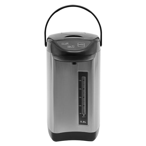 Hervidor eléctrico 4L acero inoxidable para hogar oficina miniatura 5
