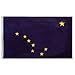 Annin Flagmakers 140148WE 12 in. X 18 in. Nyl-Glo Alaska Flag
