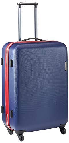 Preisvergleich Produktbild Wittchen Hochwertiges Reisekoffer-Set ABS Hartschalen Koffer Trolley Marineblau Zahlenschloss Gummigriff Reise 4 Rollen