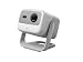 JMGO N1S 4K UHD Mini Beamer, Triple Laser Projektor, 1700 ISO Lumen, Gimbal Echtzeit Autofokus, Google TV, Netflix, 110% BT.2020, HDR10, 10W Dolby Audio, Blu-ray 3D, 200" für Aussen, Gaming, Business