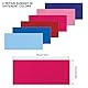 KLEHOPE Selbstklebende Flicken, 6 Stücke Flicken Selbstklebend Stoff, Nylon Flicken Selbstklebend, Rose, Rouge, Bleu, Kann zur Reparatur von Zelten, Daunenjacken und Regenmänteln Verwendet