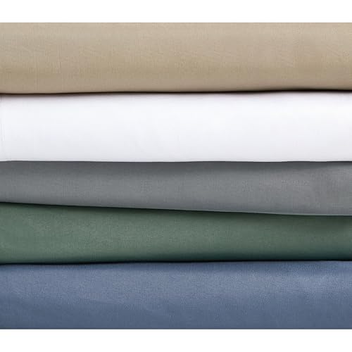 London Fog Garment Washed Solid Comforter Set Blue Microfiber 3-Piece Full/Queen Comforter Set, Solid Themed, Adult and Teen, Oeko-TEX Certified - Image 5