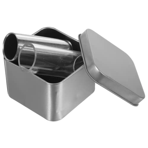 Yardwe 2Pcs Guitar Slide Musical Instrument Accessories Includes Slide Finger Slider for Electric Guitar for Musicians and Beginners