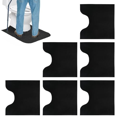 Tapis de toilette antidérapant en U absorbant et lavable - 7