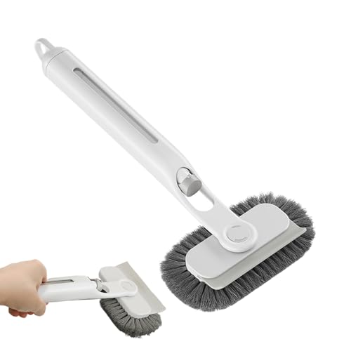 Autolaveuse - Brosse à récurer les sols | Brosses de douche pour crevasses et petits espaces avec distributeur de savon intégré Brosse grattoir Diverses fonctions Accessoires de brosse à récurer Douch