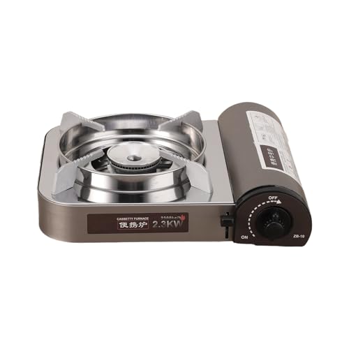 Duroecsain Hornillo portátil de camping – Cocina exterior para senderismo – Cocina versátil a prueba de tormentas para caza, jardín, picnic, senderismo y camping