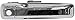 Dorman 91042 Front Passenger Side Exterior Door Handle Compatible with Select Jeep Models, Chrome