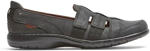 Cobb Hill Women's Penfield Fish Fisherman Sandal, Black Nubuck, 8 Wide | Image 3