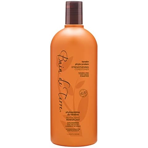 Keratin Phyto-Protein Sulfate-Free Strengthening Conditioner by Bain de Terre for Unisex - 33.8 oz C Cover