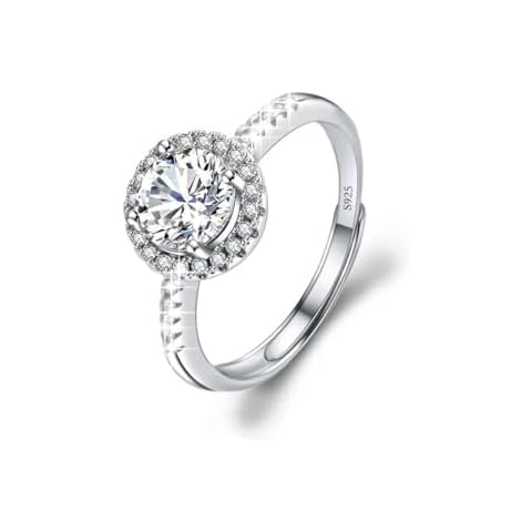 Luckilemon Moissanite Adjustable Ring Cover