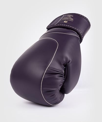 Guantes de boxeo Venum Impact EVO morado profundo 14 Oz para saco y combate 5