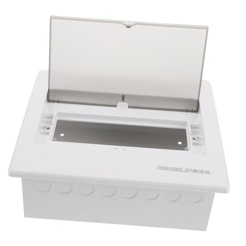 iplusmile Caja De Distribución Caja Eléctrica De Plástico Cubier De Paneles Eléctricos Cubierta Caja De Distribución De Interior Caja De Circuito Conveniente Caja De Disyuntor Caja