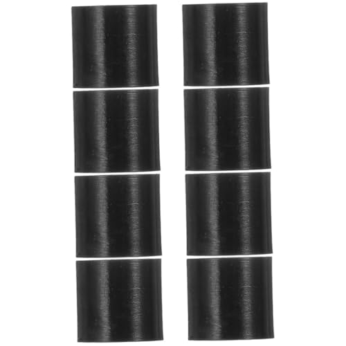 BESTonZON 8Pcs Billiard Pool Stick Ferrules Durable Snooker Replacement Tips for Standard Cues for Pool Lovers and Players Easy to Install Billiard Supplies